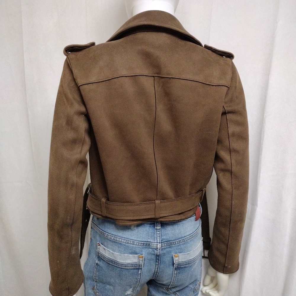 Zara Faux Suede Jacket - Picture 5 of 8